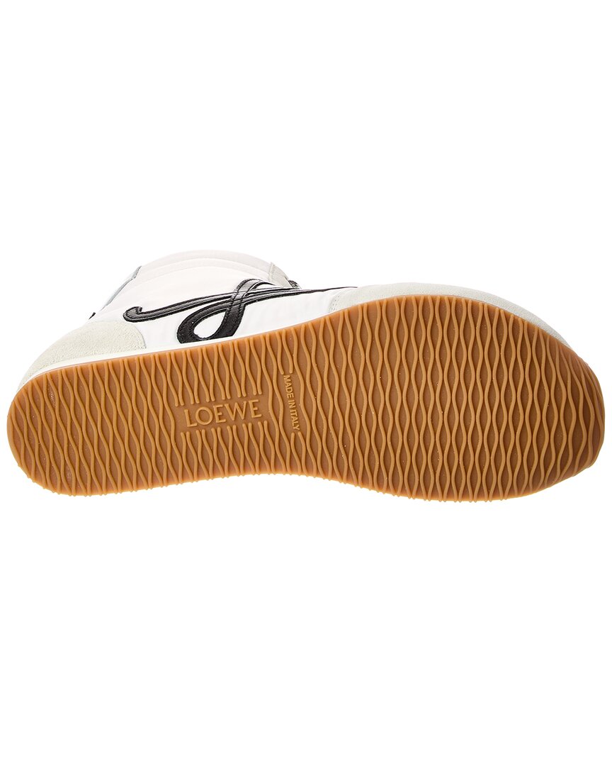 Loewe Ballet Runner 2.0 Nylon & Leather High-Top Sneaker