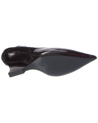 Givenchy Raven Leather Slingback Pump