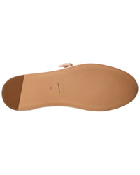 CELINE Celine Eve Triomphe Velvet Ballerina Flat