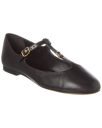 Chloe Marcie Leather Ballerina Flat