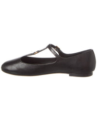Chloe Marcie Leather Ballerina Flat