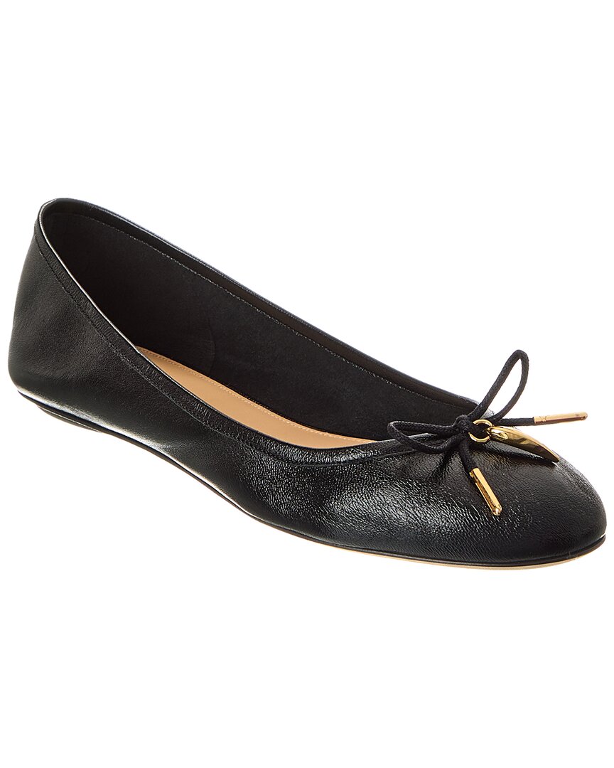 Chloe Iris Leather Ballerina Flat