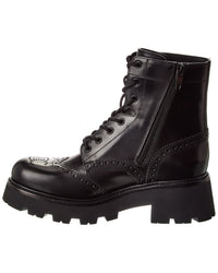 CELINE Celine Triomphe Leather Boot