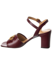 Valentino Rockstud 75 Leather Sandal