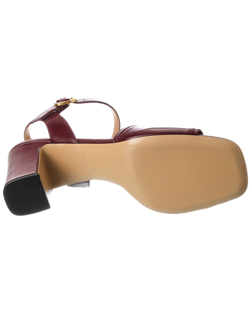 Valentino Rockstud 75 Leather Sandal