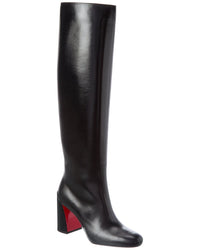 Christian Louboutin Christian Louboutin Janitta 85 Leather Knee-High Boot