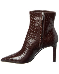 Jimmy Choo Jimmy Choo Frankie Ab 85 Croc-Embossed Leather Bootie