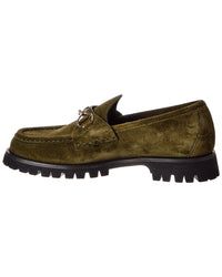 Gucci Horsebit Suede Loafer