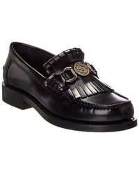Dior Emblem Leather Loafer
