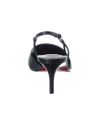 Christian Louboutin Miss Z 60 Leather Slingback Pump