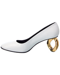 Jw Anderson Chain Link Leather Pump