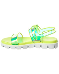 Christian Louboutin Duniss Cool Vinyl & Leather Sandal