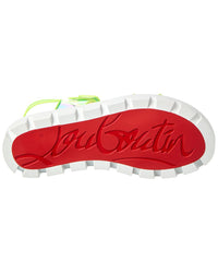 Christian Louboutin Duniss Cool Vinyl & Leather Sandal