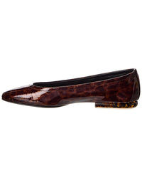 Loro Piana Primula Patent Ballerina Flat