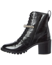 Jimmy Choo Jimmy Choo Cruz 65 Leather Combat Boot