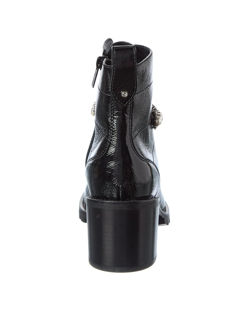Jimmy Choo Jimmy Choo Cruz 65 Leather Combat Boot