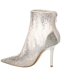 Jimmy Choo Jimmy Choo Gardenia 100 Crystal Mesh Boot