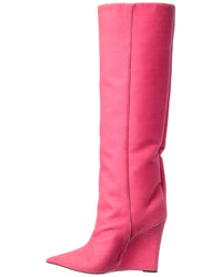 Dnu Pack Jimmy Choo Blake 110 Velvet Wedge Knee-High Boot