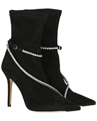 Jimmy Choo Talika Str 100 Suede Bootie