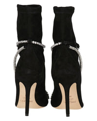 Jimmy Choo Talika Str 100 Suede Bootie