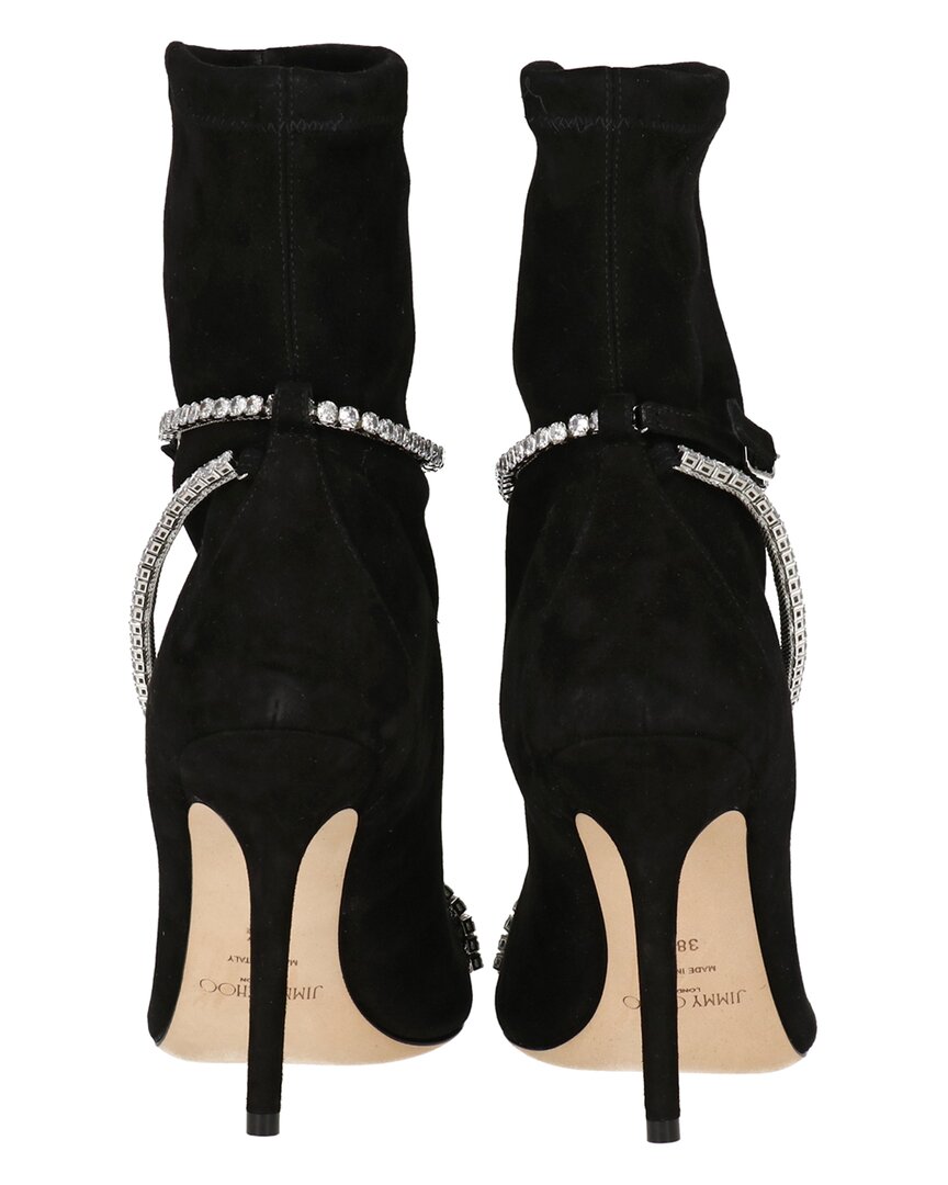 Jimmy Choo Talika Str 100 Suede Bootie