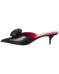 Valentino Vlogo 55 Leather Mule