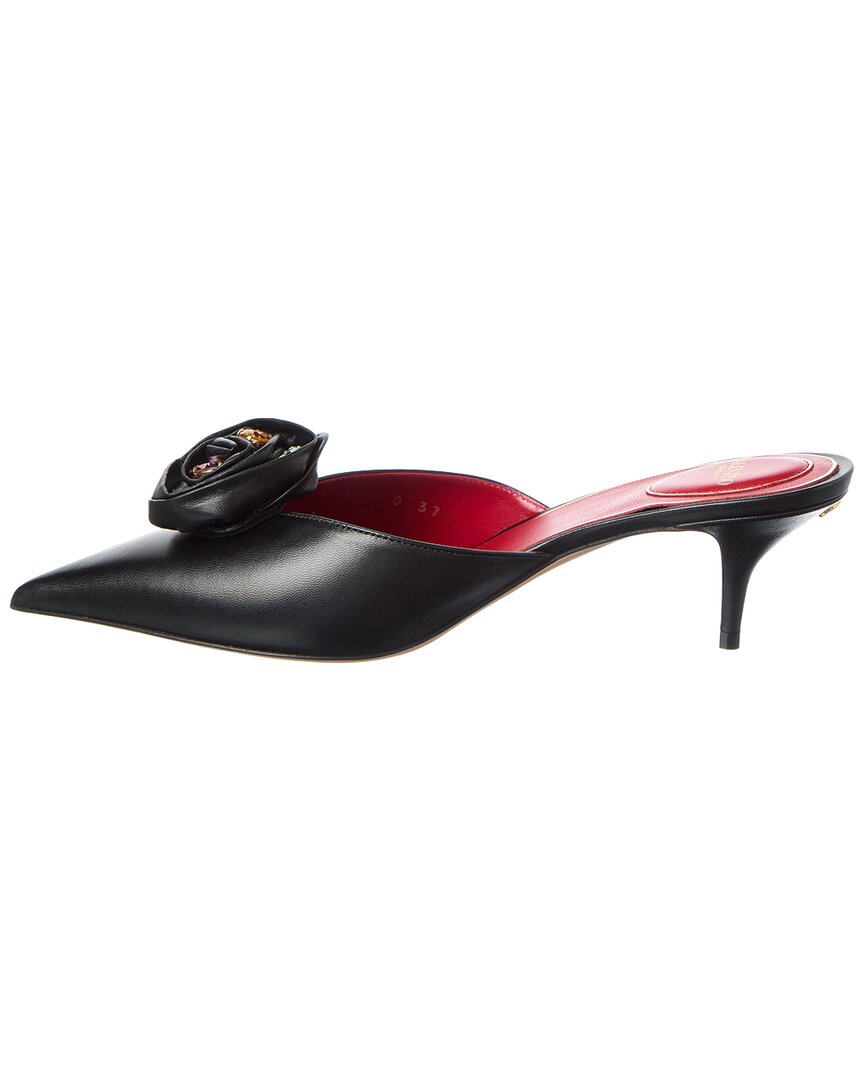 Valentino Vlogo 55 Leather Mule