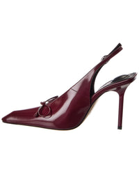 Jacquemus Cubisto Leather Slingback Pump