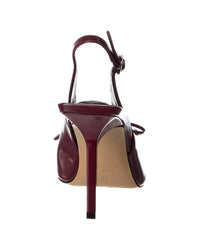 Jacquemus Cubisto Leather Slingback Pump