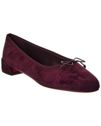 Christian Louboutin Sweetie Jane Suede Flat