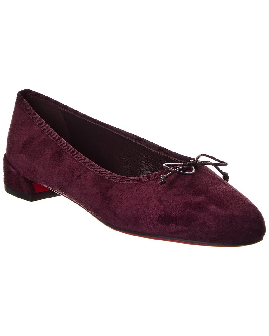 Christian Louboutin Sweetie Jane Suede Flat