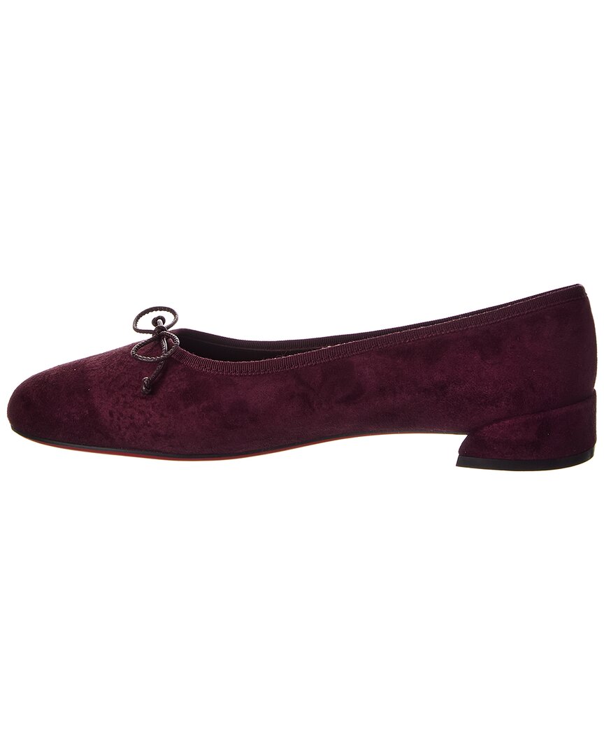 Christian Louboutin Sweetie Jane Suede Flat