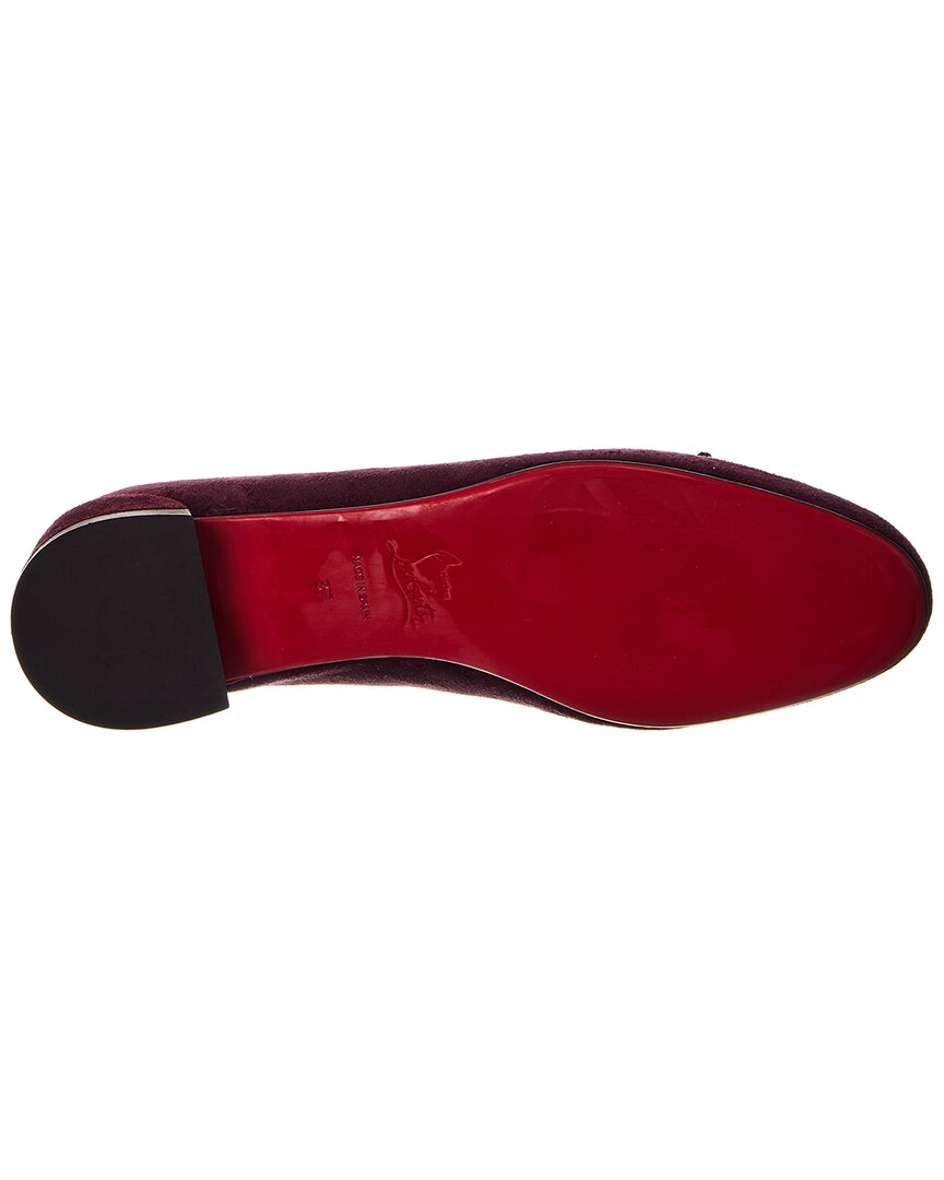 Christian Louboutin Sweetie Jane Suede Flat