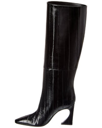 FENDI Fendi Arco Leather Knee-High Bootie