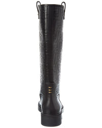 FENDI Fendi Filo Ff Leather Knee-High Boot