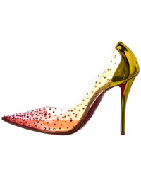 Christian Louboutin Miss Z Degrastrass 100 Vinyl Pump