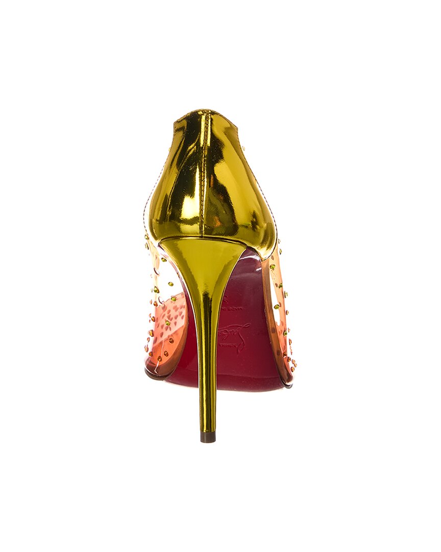 Christian Louboutin Miss Z Degrastrass 100 Vinyl Pump – Bluefly