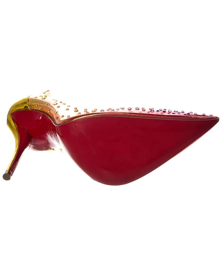 Christian Louboutin Miss Z Degrastrass 100 Vinyl Pump