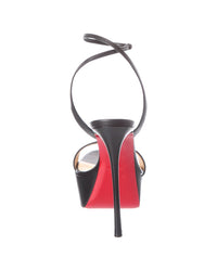 Christian Louboutin Christian Louboutin Loubi Queen Alta 150 Leather Platform Sandal