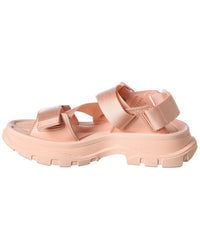Alexander Mcqueen Tread Leather Sandal