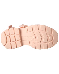 Alexander Mcqueen Tread Leather Sandal