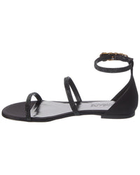 Versace Safety Pin Satin Sandal