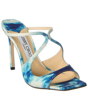 Jimmy Choo Anise 95 Denim Sandal