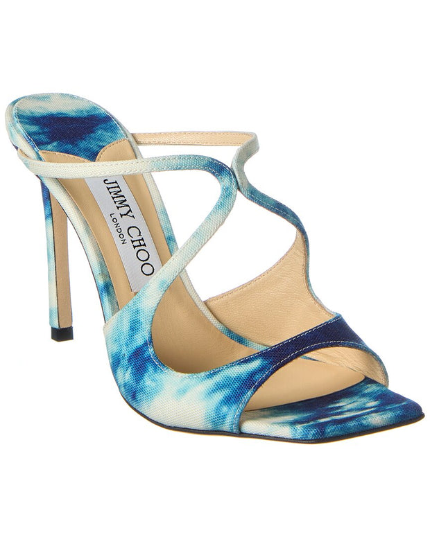 Jimmy Choo Anise 95 Denim Sandal