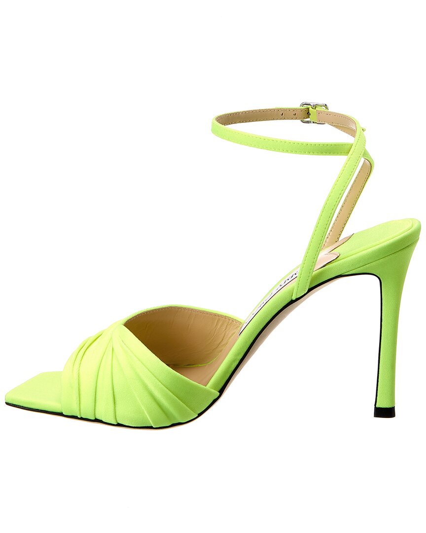 サンダル・ミュール Jimmy Choo FW25 Sandals (BASIL SANDAL 95 ZSAPOWDER BLUE) Jimmy Choo Basil 95 Leather Sandal – Bluefly