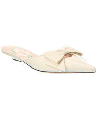 Valentino Vlogo Signature Leather Mule