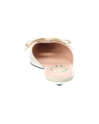 Valentino Vlogo Signature Leather Mule