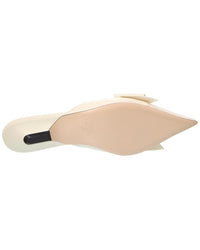 Valentino Vlogo Signature Leather Mule