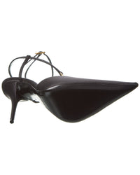 Saint Laurent Luna 105 Satin Slingback Pump