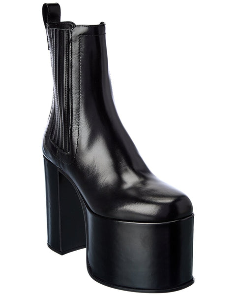 Valentino Roman Stud 125 Leather Platform Bootie – Bluefly